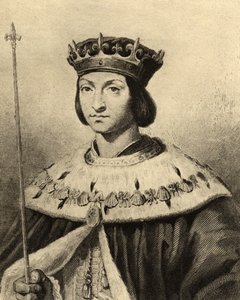 Re Luigi XII (1462-1515) di Francia da French School